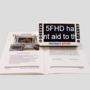 Instruction manual and software for Patriot 5FHD camera.